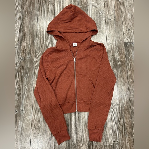 TNA Waffle Zip Hoodie - Picture 3 of 5